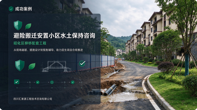 昭化区采煤沉陷区柳桥避险搬迁安置小区配套工程水土保持方案
